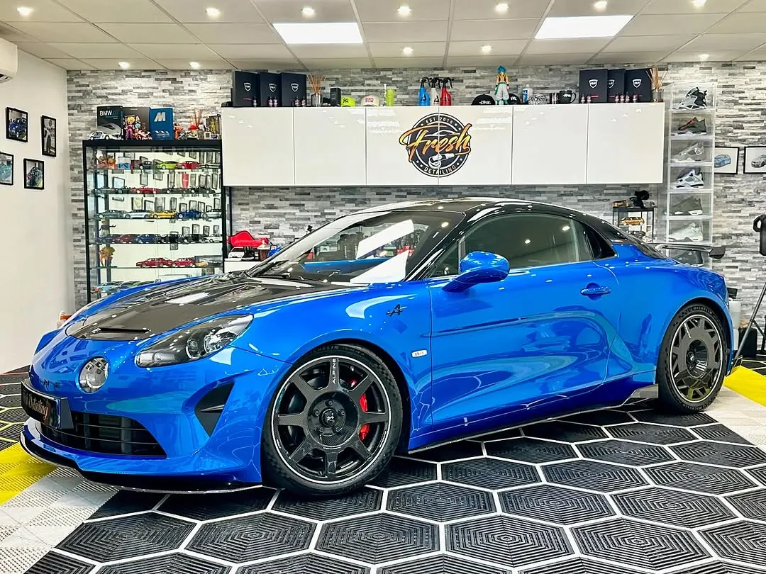 Alpine A110 après passage à l'atelier Fresh Detailing 95