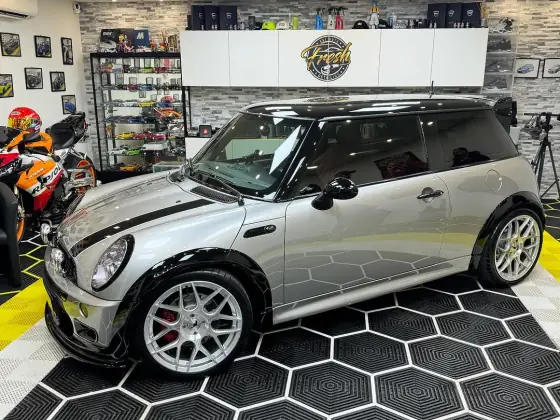 Mini Cooper préparée 180 ch après passage à l'atelier Fresh Detailing 95