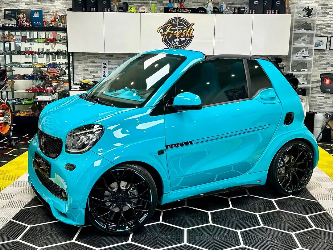 Smart Brabus Ultimate 125 après passage à l'atelier Fresh Detailing 95